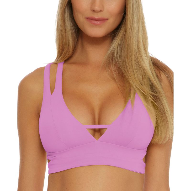 Color Code Split-Strap Bikini Top